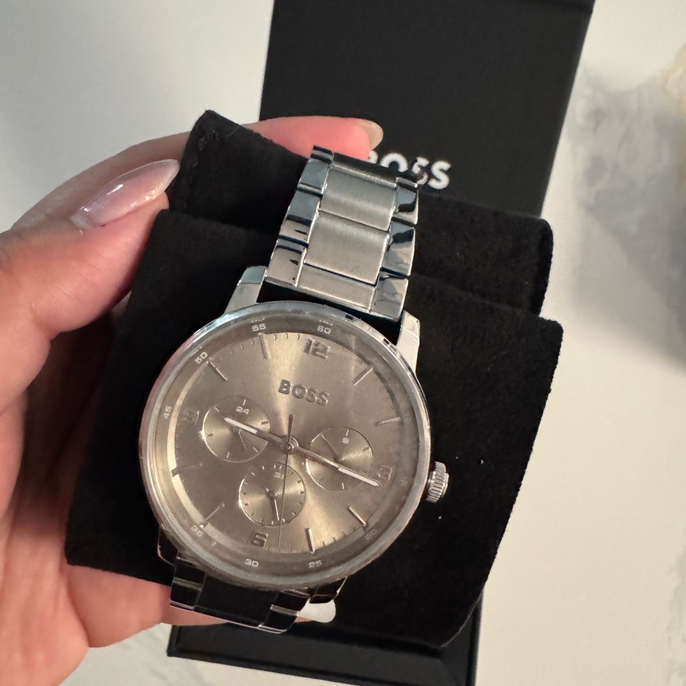 Boss Silver-Tone Men's Watch